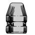 Crafted from solid cast iron, the Redding 9mm 122gr Truncated Cone Mold ensures uniform bullets with square bases, featuring durable construction for longevity.