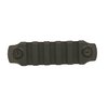 Lightweight, snag-resistant KEYMOD Picatinny rail sections in 3, 4, and 5.5 inches, made from impact-resistant polymer with corrosion-resistant stainless steel hardware.