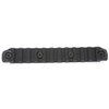 Lightweight, snag-resistant KEYMOD Picatinny rail sections in 3", 4", and 5.5" lengths, made from impact-resistant polymer with corrosion-resistant hardware.