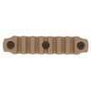 The Bravo Company KeyMod Picatinny Rail Section is lightweight, snag-resistant, and made from durable polymer, ensuring compatibility with all KeyMod surfaces.