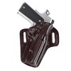 Experience superior comfort and concealment with the Galco Concealable Holster, designed for Glock 17, featuring premium leather and combat grip accessibility.