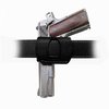 The Galco Yaqui Slide Holster offers a minimalist design for quick draws, secure firearm retention, and fits belts up to 1 3/4" for versatile carrying.