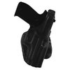 The Galco PLE Paddle Holster for Glock 26 offers quick access with a thumb break strap and easy attachment/removal, crafted from premium saddle leather.