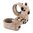 LAW TACTICAL AR-15 GEN3-M FOLDING STOCK ADAPTER FDE