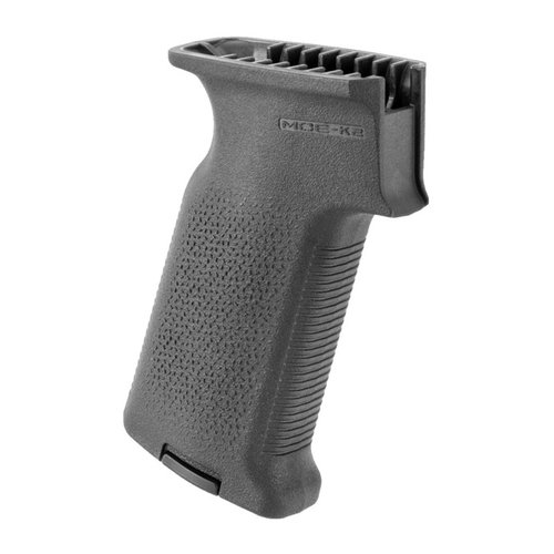 Upgrade your AK47/AK74 with the MOE-K2 Grip for improved comfort, control, and a modern design featuring aggressive TSP texture and unique backstrap.