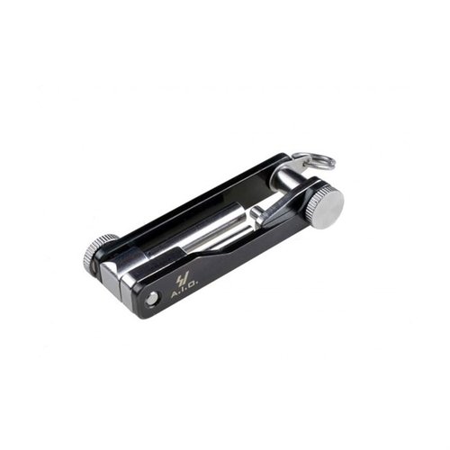 The Strike Industries All In One Tool for Glock® combines pin punches, sight removal, and a quick base plate opener in a compact, durable design for serious Glock owners.