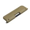 The Strike Industries Ultimate Dust Cover allows quick attachment in 5-10 seconds, is made of durable high-density polymer, and features an adjustable detent.