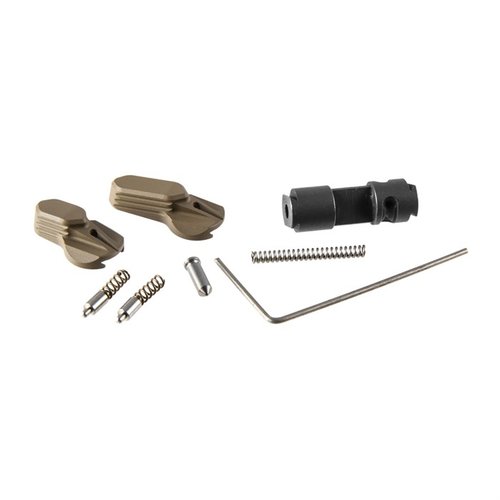 The Radian Talon™ ambidextrous safety selector offers modular installation, precision machined levers, and compatibility with most AR15 & AR10 rifles.