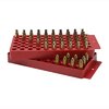 MTM CASE-GARD UNIVERSAL RELOADING TRAY 50 ROUND RED