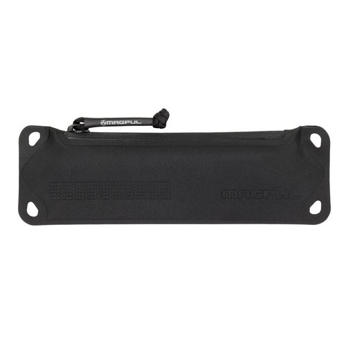 The Magpul DAKA Suppressor Pouch offers durable protection with a water-resistant zipper, anti-slip texture, and handy carabiner points for easy transport.