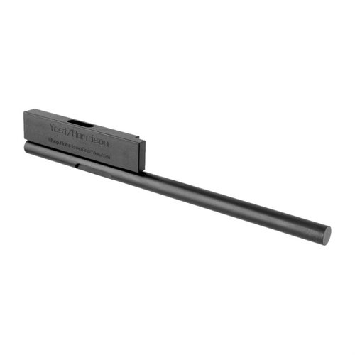 The Harrison HD-807 1911 Frame Fixture offers a no-tool installation, sturdy steel build, and a versatile clamping rod for easy modifications on full-size 1911 frames.