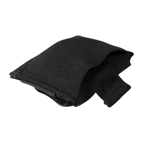 The Blue Force Gear Ten-Speed Dump Pouch holds 10 AR-15 mags, rolls up compactly, and features a draw-string closure for easy access and secure storage.