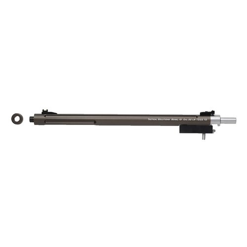 Upgrade your Ruger 10/22 Takedown with the Tactical Solutions X-Ring Barrel for enhanced accuracy, lightweight design, and easy installation in Magpul and Hogue stocks.