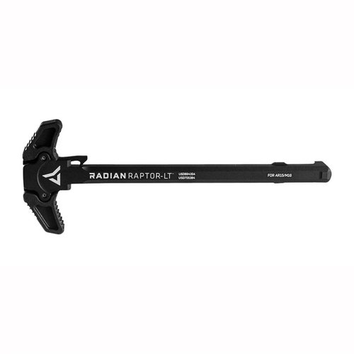 Upgrade your AR-15 with the Radian Weapons Raptor-LT Charging Handle, featuring durable 7075 aluminum, ambidextrous design, and a corrosion-resistant finish.