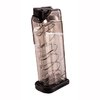 Enhance your Glock 42 with ETS translucent polymer magazines for reliable performance, easy loading status checks, and options for 6 or 12-round capacities.
