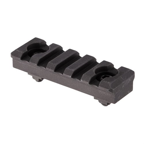 The Daniel Defense 2.5" M-LOK Picatinny Rail Section is lightweight, durable, and allows secure attachment of Picatinny accessories to your M-LOK Handguard.