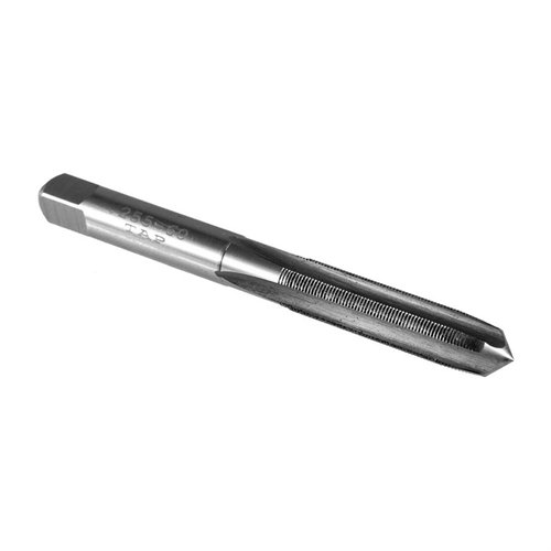 The Challis Oversize Thread Bushing Tap repairs stripped 1911 threads with precision, reaming and cutting .255"-60 TPI for secure bushing installation.