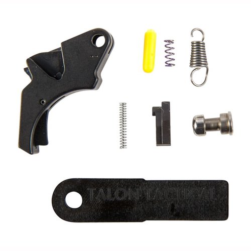 Upgrade your S&W M&P .45 and M2.0 with Apex's Aluminum Action Enhancement Trigger Kit for a smoother, lighter pull, reduced travel, and enhanced safety.