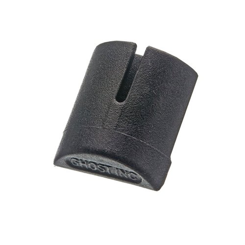 The Ghost Grip Plug for Glock® 42/43 blocks debris, ensures a snug fit, enhances aesthetics, and requires no permanent modifications for easy installation.