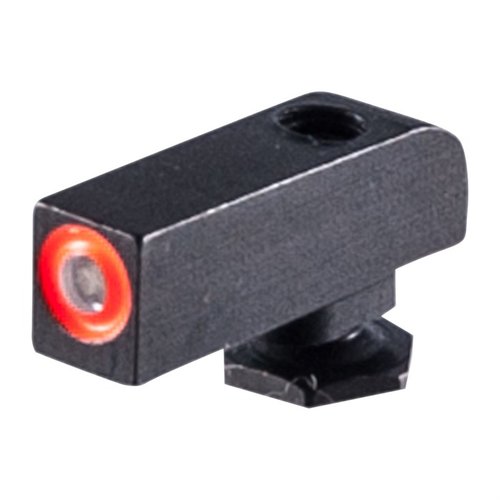 Enhance your Glock® with the AmeriGlo Pro-Glo Tritium Front Sight, featuring a durable, 20-year tritium lamp and luminescent rings for optimal nighttime visibility.