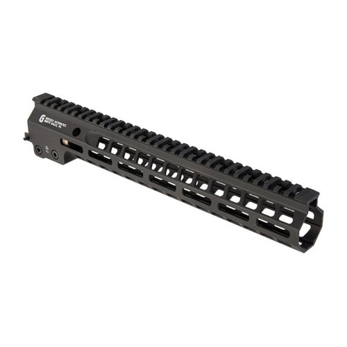 The Geissele MK14 Super Modular Rail offers a slim profile, extensive M-LOK slots, and a free-floating barrel design for optimal customization and comfort.