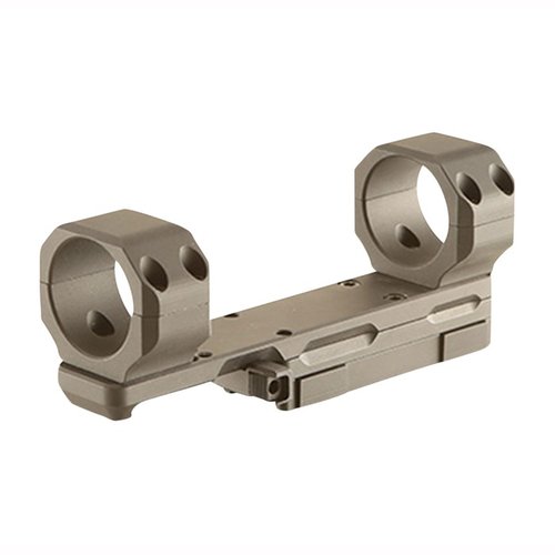 The KDG 30mm Sidelok Modular Optic Mount offers quick one-handed attachment, customizable ring positioning, and a secure cam lock for all Picatinny rails.