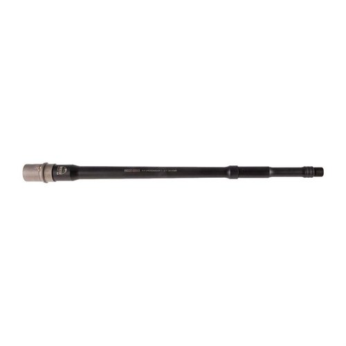 The Faxon Big Gunner 6.5 Creedmoor barrel offers a lightweight, rigid design for superior accuracy, featuring QPQ Nitride finish and 5R rifling for easy cleaning.