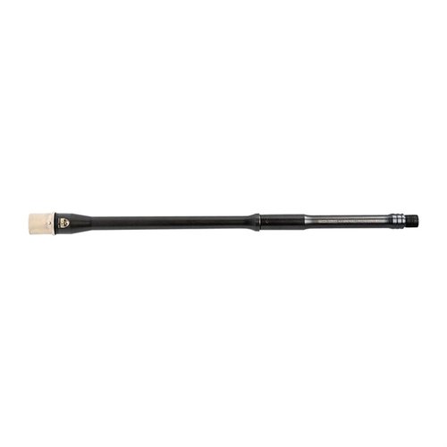 The Faxon 6.5 Grendel Gunner Barrel offers unmatched accuracy, lightweight design, and durability with its QPQ Nitride finish and 1-8" twist 5R rifling.