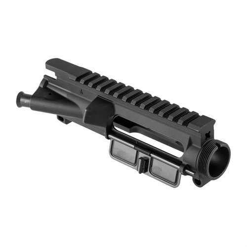 The Aero Precision AR-15 Upper Receiver is designed for single-shot use, features M4-style feedramps, and is machined from durable 7075-T6 aluminum.
