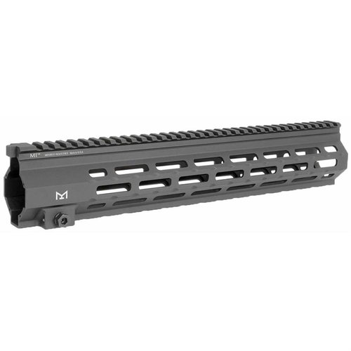 Enhance your HK416 with the Midwest Industries Free-Float M-LOK Handguard, featuring durable aluminum, multiple M-LOK slots, and a sleek black finish.