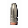 Crafted from aluminum for superior moulding, the Lee Precision 22 Caliber 55gr Flat Nose Double Cavity Mold ensures precise roundness and includes handles for easy use.