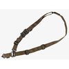 The Magpul MS4 QDM Sling offers quick reconfiguration between one- and two-point operation, with a low-profile design and secure, rapid adjustments.