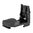 MISSION FIRST TACTICAL AR-15 REAR SIGHT FLIP UP POLYMER BLACK