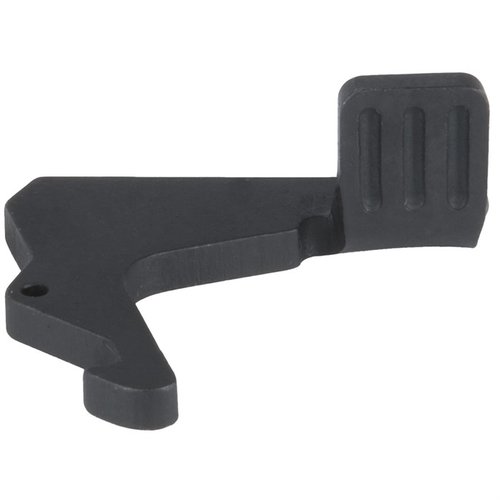 Enhance your AR-15 with the Mission First Tactical E-VOLV Oversized Charging Handle Latch for easy operation, quick installation, and improved grip.