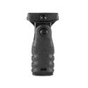 Enhance rifle control with the collapsible Mission First Tactical AR-15 React Folding Vertical Grip, featuring a watertight storage compartment and Picatinny rail compatibility.