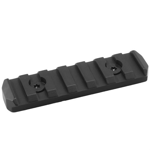 Enhance your KeyMod handguard with the durable 3" Mission First Tactical Picatinny Rail Section, featuring 7 slots and robust stainless-steel mounting hardware.