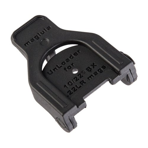 The Maglula 10/22 Universal Magazine UnLoader offers super-fast unloading, eliminates thumb pain, and fits every 10/22 magazine, all in a pocket-sized, durable design.