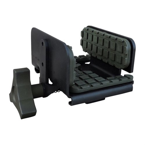 The ShadowTech PIG Saddle offers rigid support, UV resistant pads for recoil absorption, and one-handed operation, ensuring accuracy for every shot.