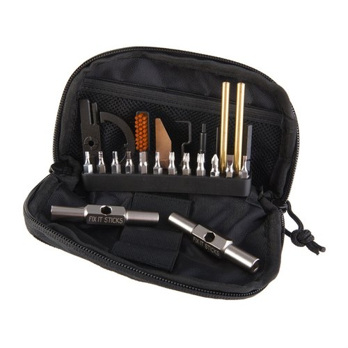 The Fix It Sticks AR-15 Maintenance Kit offers essential tools for efficient AR upkeep, all in a compact, portable case for on-the-go convenience.