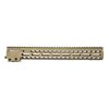The Geissele MK14 Super Modular Rail features a lightweight design, ample M-LOK slots, and a free-floating barrel nut for superior versatility and comfort.