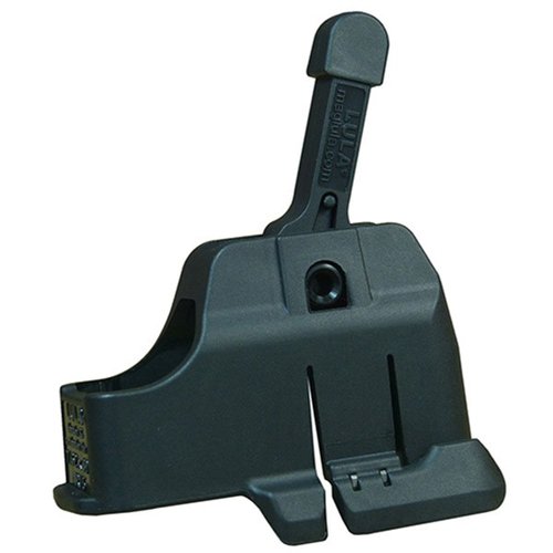 The Maglula AR 7.62x39 Lula Loader/Unloader eases loading for 7.62x39 AR magazines, saves thumbs, reduces feed lip wear, and is compact for transport.