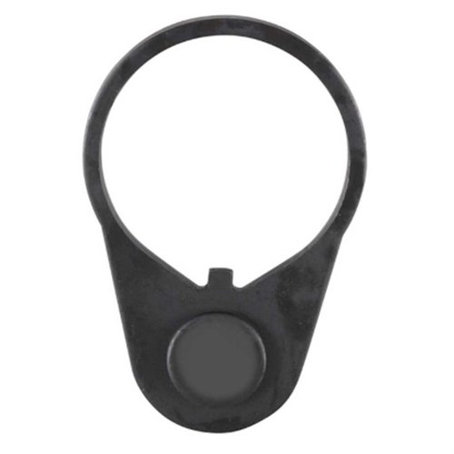 Enhance your Luth-AR MBA-3/MBA-4 Carbine with the durable black steel Latch Plate, designed for reliable performance and easy installation in your buffer kit.