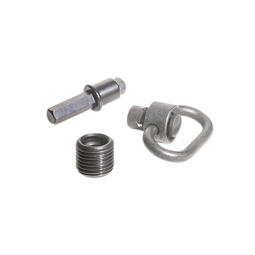 The Luth-AR Grovtec Heavy Duty Push Button Swivel Assembly offers robust durability and seamless compatibility with standard AR-15 rifles for reliable performance.