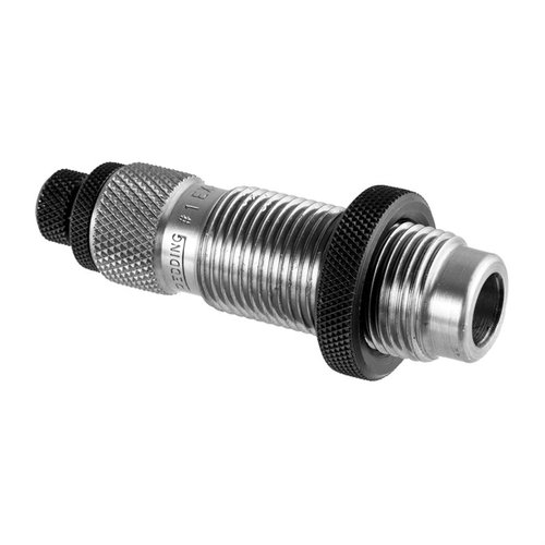 Redding's Premium Handgun Expander Die ensures precise bullet seating with a unique design for smooth case entry, uniform bullet pull, and reduced lead shaving.