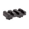 The Arisaka Low Profile Picatinny Rail offers a sleek design, reducing height by 40%, with 5 slots for accessories, made from durable 6061 T-6 Aluminum.