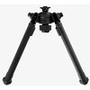 The Magpul Bipod is a lightweight, durable option with rapid one-handed adjustments, 50° tilt, 40° pan, and multiple mounting configurations for versatile shooting.