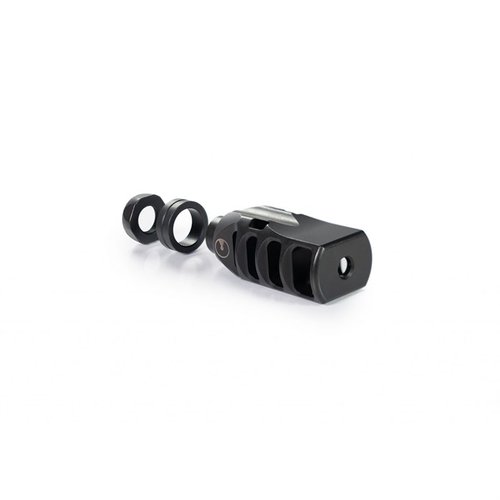 The Ultradyne AR .308 Pegasus Compensator offers superior recoil reduction, minimal distraction, and a durable stainless steel design for improved shooting accuracy.