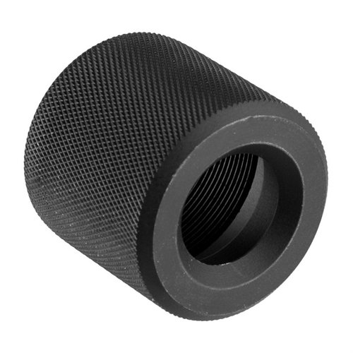 Protect your Area 419 Hellfire muzzle brake threads and taper surface with this durable 6061-T6 aluminum protector, ensuring longevity and preventing damage.