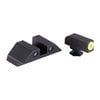 Experience enhanced visibility with Night Fision's Perfect Dot Tritium Night Sights for Glock, featuring brighter dots, rugged steel housing, and multiple configurations.