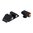 NIGHT FISION GLOCK 17/19/33/46 ORANGE FRONT & CLEAR U NOTCH REAR